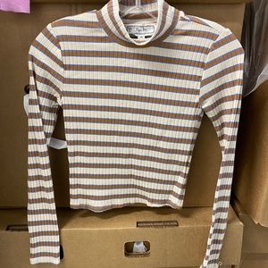 Stripes turtleneck